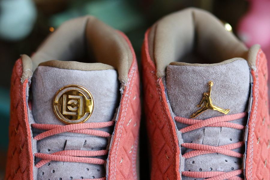 CLOT,Air Jordan 13 Low,AJ13,陈冠  目前最完整的细节美图！冠希 CLOT x AJ13 Low 实物到底有多炸