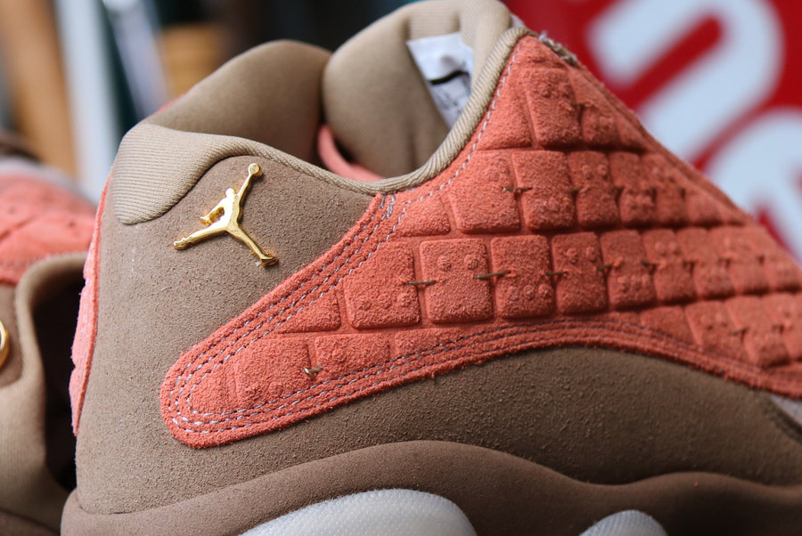 CLOT,Air Jordan 13 Low,AJ13,陈冠  目前最完整的细节美图！冠希 CLOT x AJ13 Low 实物到底有多炸