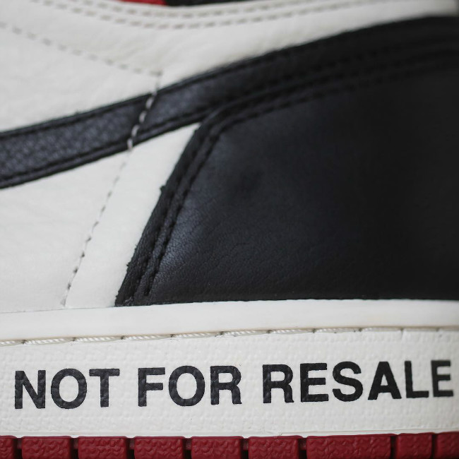 AJ1,Air Jordan 1,禁止转卖  AJ1 “禁止转卖” 细节有多丰富？看完这组实物美图你就能知道！