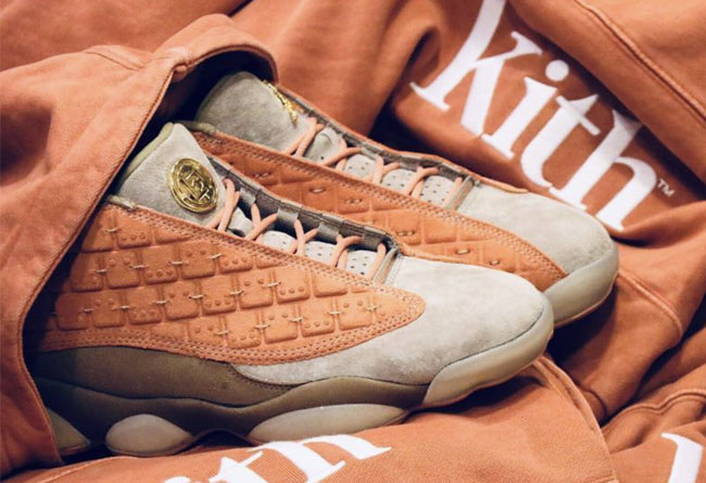 CLOT,Air Jordan 13 Low,AJ13,陈冠  目前最完整的细节美图！冠希 CLOT x AJ13 Low 实物到底有多炸