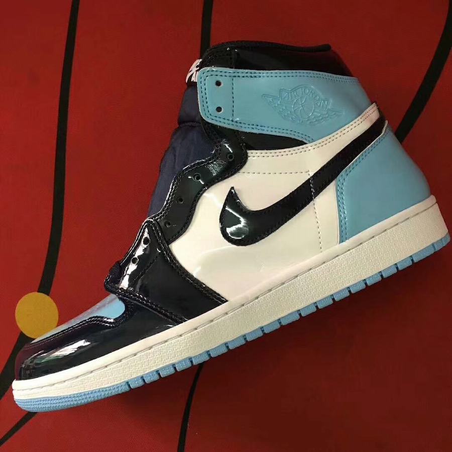 Air Jordan 1,AJ1,开箱,发售  北卡蓝 + 黑脚趾！人见人爱的 AJ1 全明星配色完整实物释出！