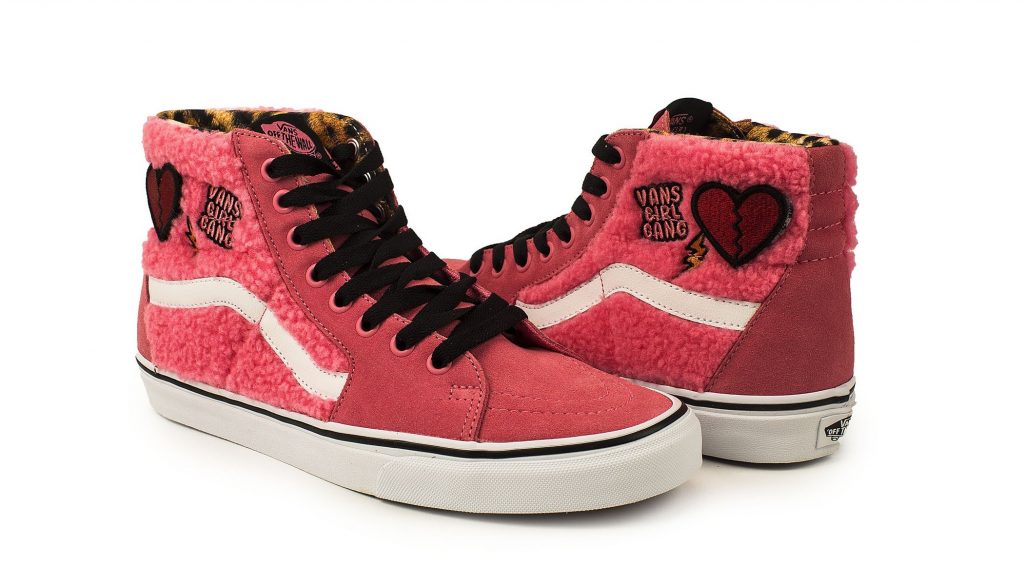 Vans,Sk8-Hi,发售  少女心爆棚！Vans Sk8-Hi “Pink Shepra” 海外现已发售