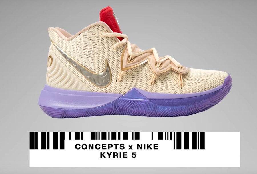 Kyrie 5,Nike,Concepts,明星  同是逛鞋店，凭什么塔克花了一万七，欧文只花了 380 美元？