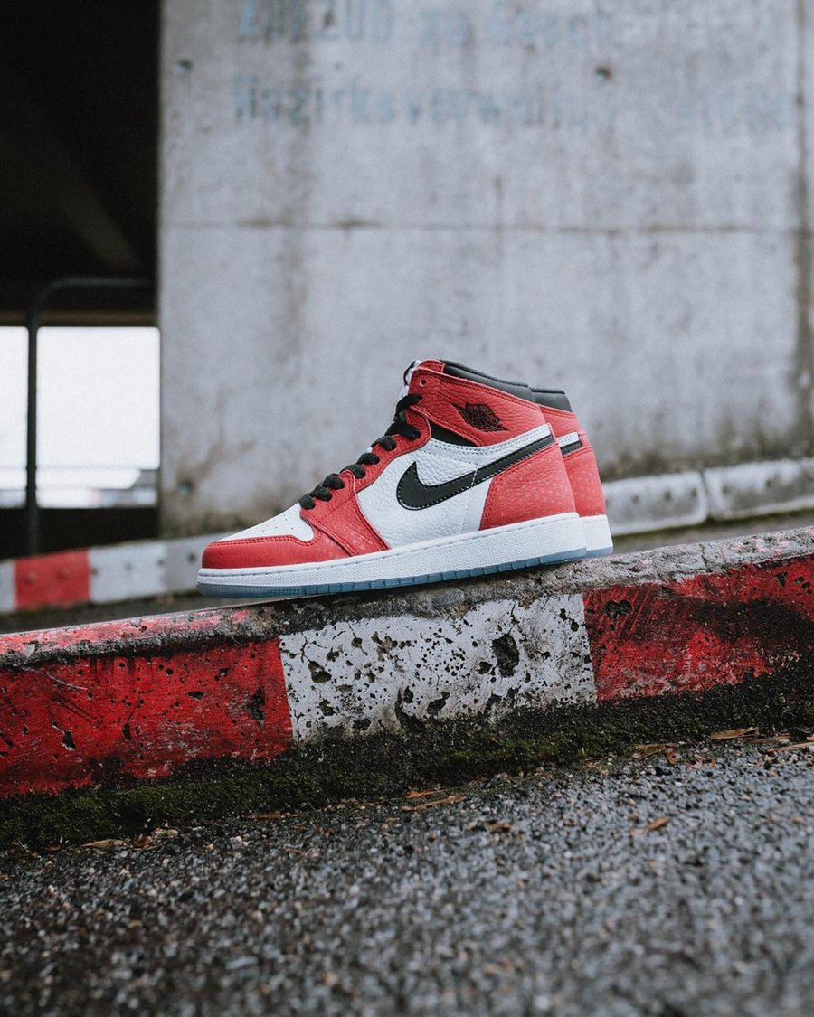 蜘蛛侠,  更多高清美图释出！蜘蛛侠配色 Air Jordan 1 发售日期确定！