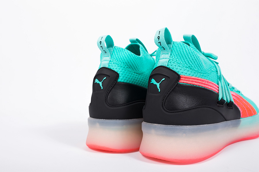 puma,clyde court disrupt  这双南海岸配色的 puma 篮球鞋真的美!