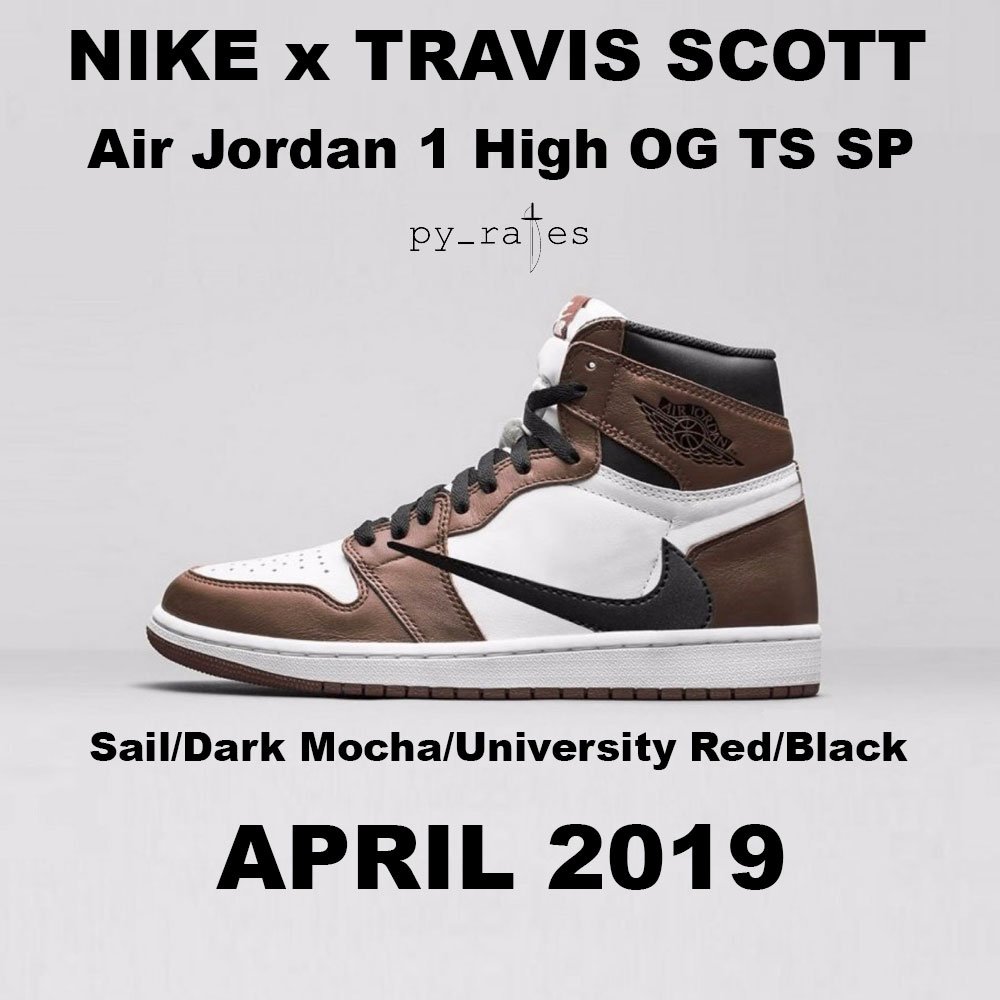 Travis Scott,明星,AJ1,Air Jordan  第二款配色首度曝光！Travis Scott 上脚全新版本反勾 AJ1