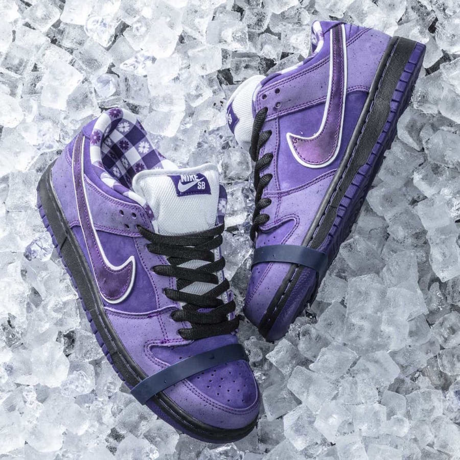 Concepts,Nike,SB Dunk Low,Purp  欧文率先上脚！你们都想要的 Concepts 紫龙虾发售信息来了！