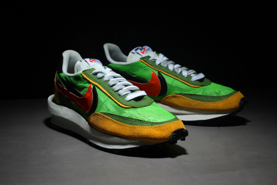 Sacai,Nike,发售  无处不在的重叠设计！Sacai x Nike 联名跑鞋下月即将发售