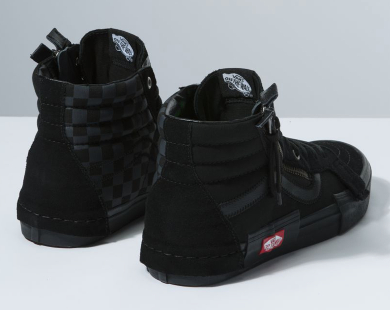 Vans,Sk8-Hi,发售  暗黑色调 + 棋盘格元素！解构 Vans Sk8-Hi 全新配色登场