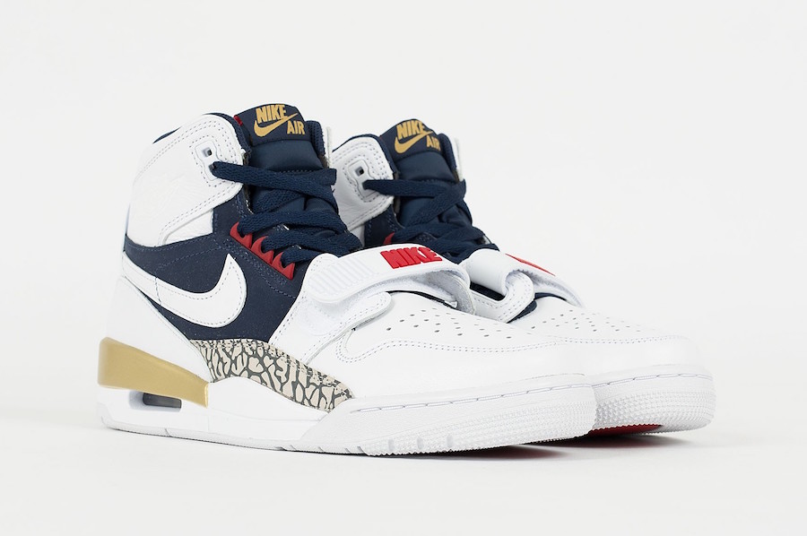 Air Jordan Legacy 312,发售,AV392  美国队奥运配色！新款 Air Jordan Legacy 312 已于海外发售