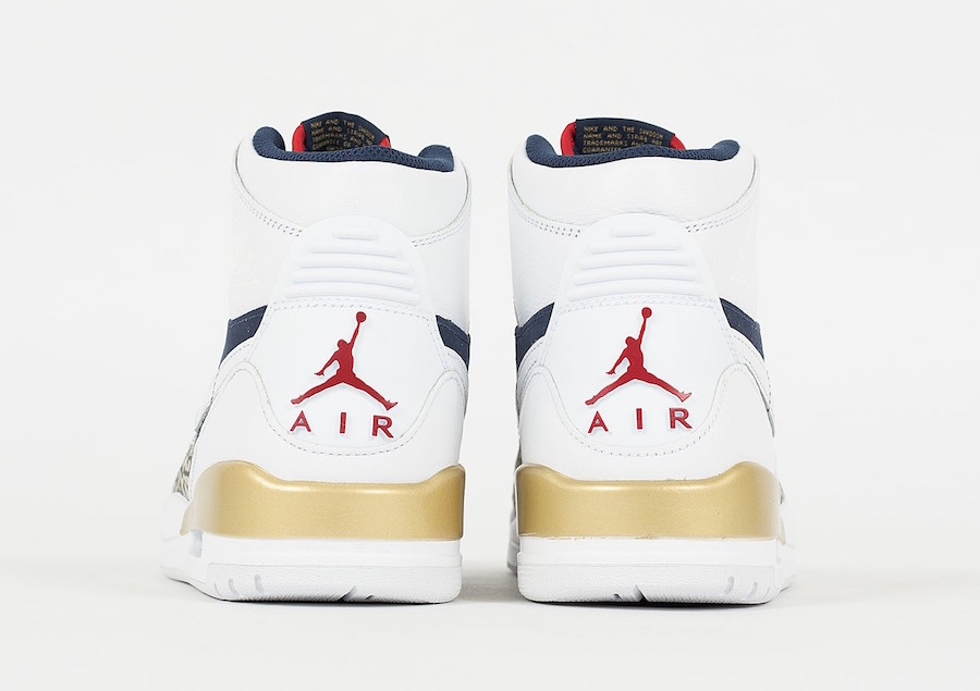 Air Jordan Legacy 312,发售,AV392  美国队奥运配色！新款 Air Jordan Legacy 312 已于海外发售