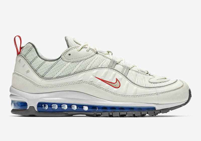 Nike,Air Max 98,Metallic Silve  不止清爽又百搭！这双 Air Max 98 新品还暗藏独特细节！