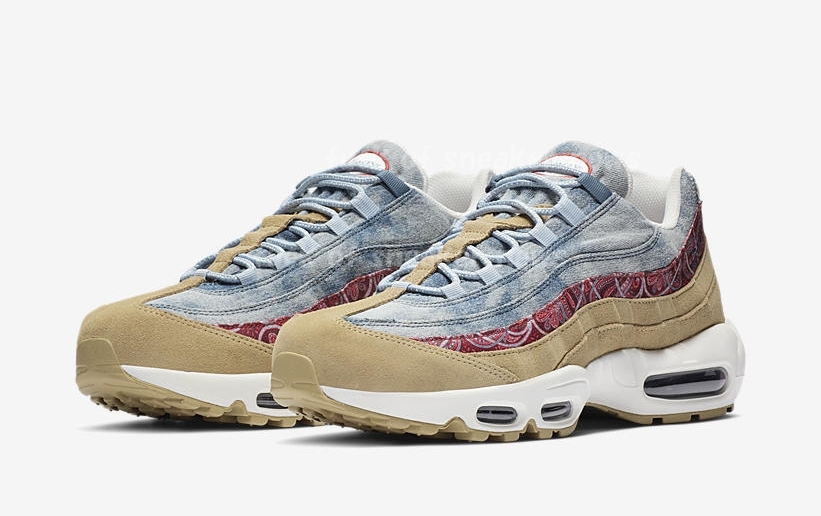 Air max 95,Nike,发售  逢 “腰果花” 必定抢手！Air Max 95 全新配色官图释出