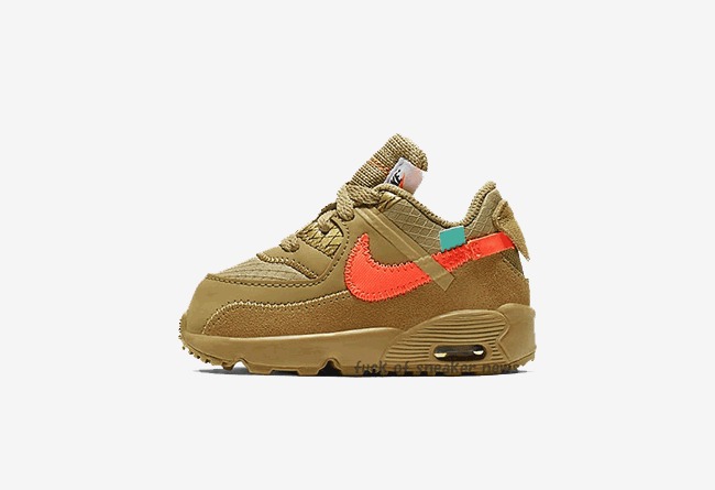 OW,Air Max 90,OFF-WHITE,发售,AA7  今年第一双 OFF-WHITE 联名！沙漠色 Air Max 90 下周发售