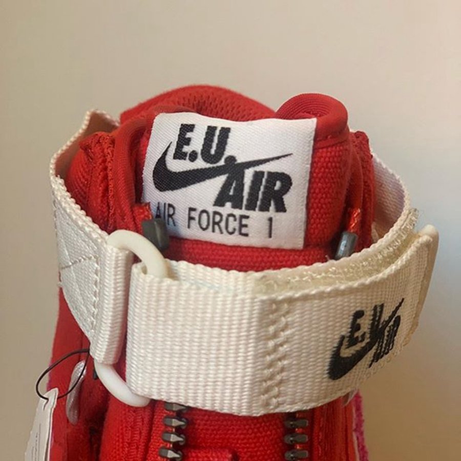 Nike,Air Force 1 High,Emotiona  冠希亲着示范！E.U. x Nike Air Force 1 High 即将于情人节发售