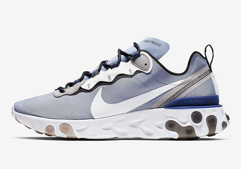 发售,Nike,React Element 55  人气冰蓝登场！全新 Nike React Element 55 下月发售