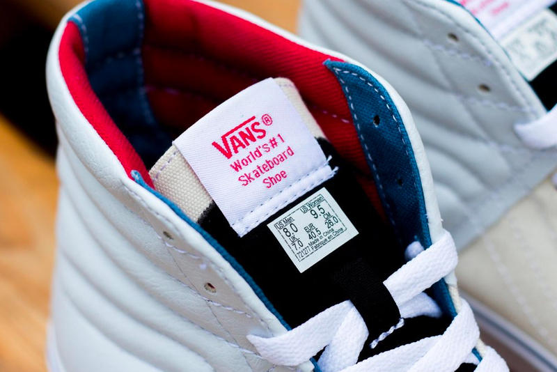 Vans Sk8-Hi,Vans,发售  轻盈亮眼的美国队配色！Vans Sk8-Hi 现已上架