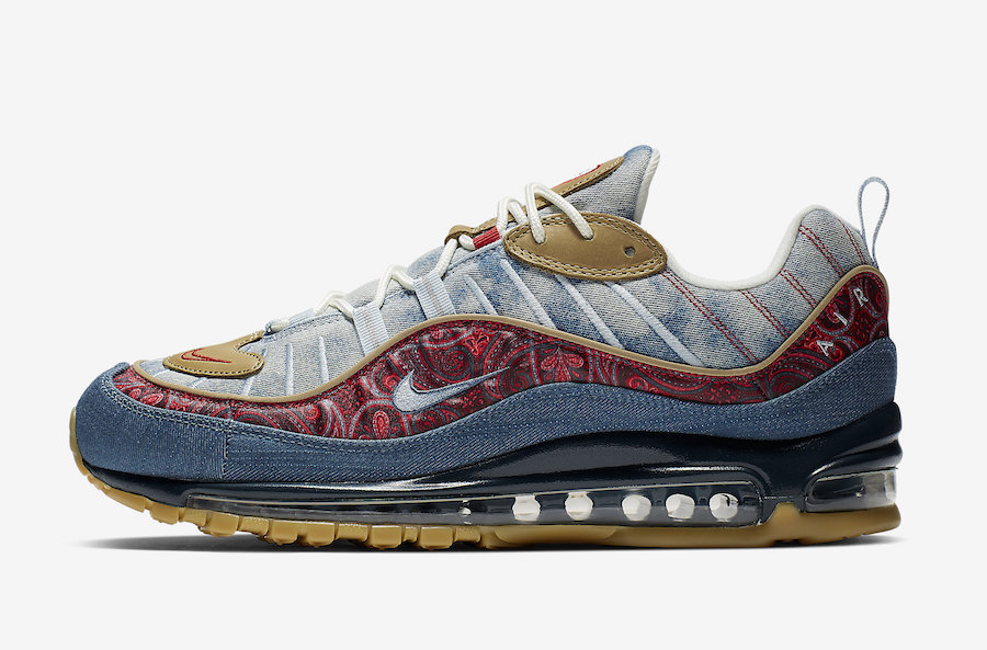 67扎染牛仔腰果花材质超丰富的airmax98周六发售