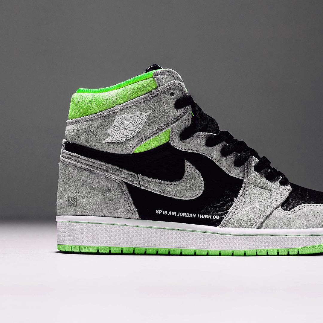 源源不断新配色烟灰绿airjordan1预计今夏发售