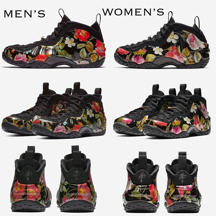 314996-012,Foamposite One,Foam 314996-012 好消息！「花卉喷」也有男款！2 月 14 日正式发售！