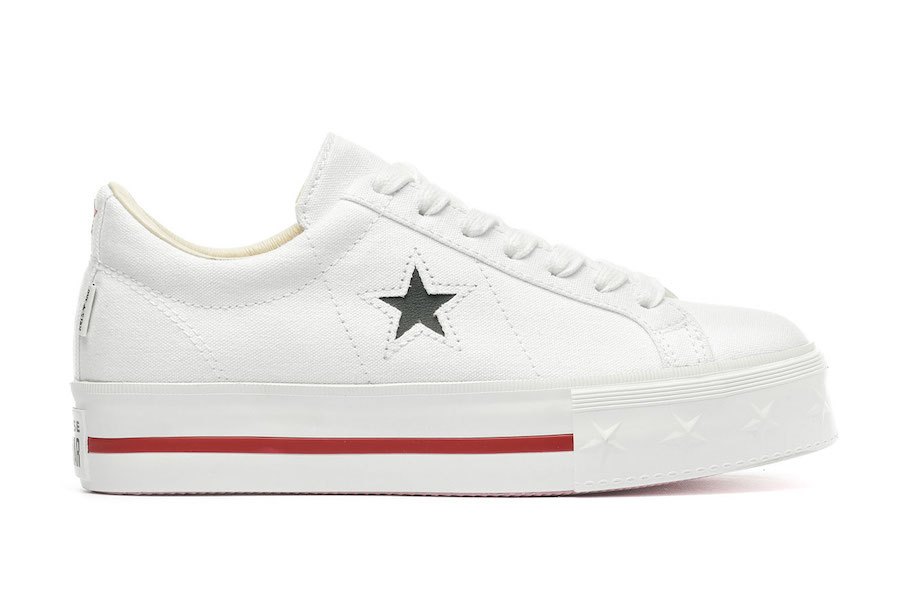 Converse One Star,发售,REF 56403  复古五角星粉嫩外底！全新配色 Converse One Star 现已发售