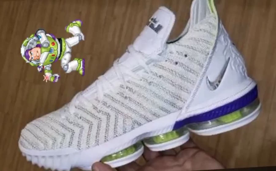 Lebron 16,Buzz Lightyear,发售,AO  这款配色有点小清新！LeBron 16 “Buzz Lightyear” 下周发售