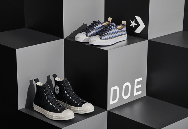 Converse,DOE,Jack Purcell,Chuc  来自中国鞋店的重磅联名！Converse x DOE 本周末正式发售