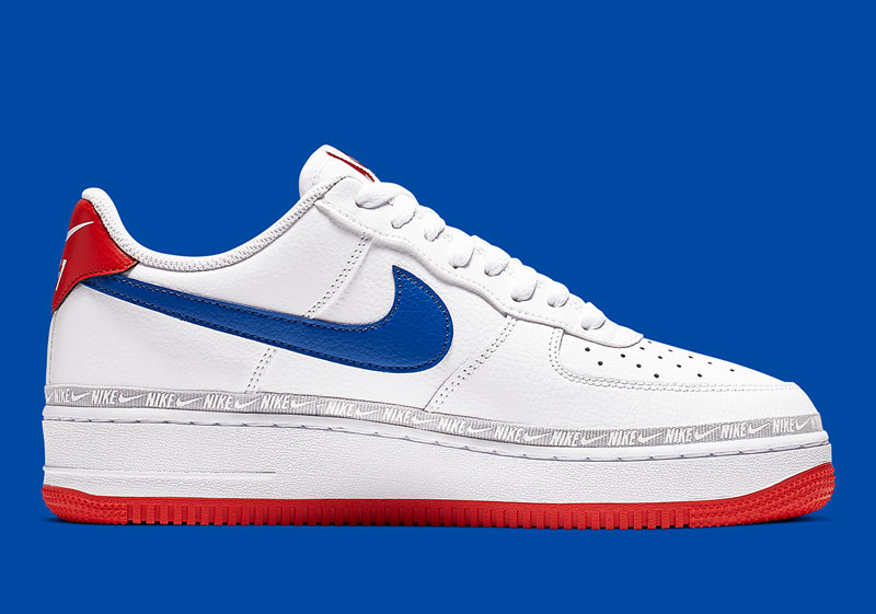 发售,Nike,Air Force 1,CD7339-100  经典鞋型 + 串标元素！Air Force 1 全新配色释出