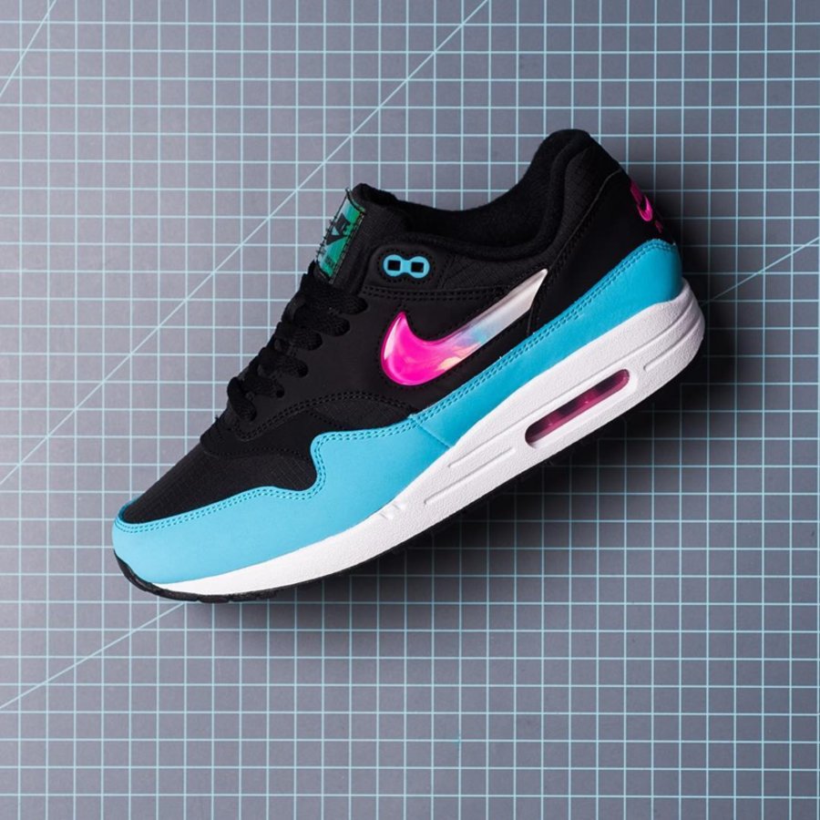 Air Max 1,Nike,发售,CI2450-001  韦德绝杀球衣配色！南海岸 Air Max 1 实物美图欣赏