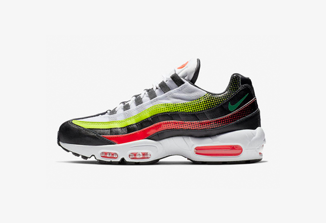 Air max 95,Nike,发售  数码渐变 + 夸张撞色！这双 Air Max 95 将于近期发售