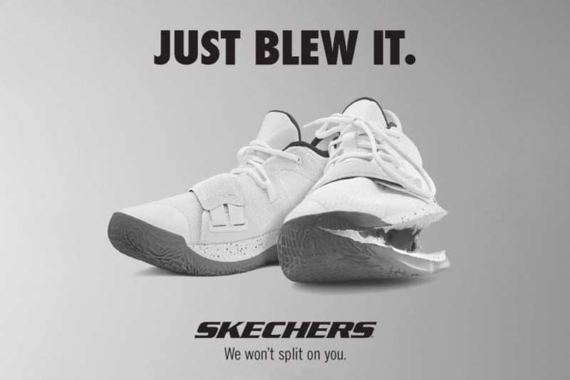 Nike PG 2.5,Nike,Skechers  登刊纽约时报，公然嘲讽 Nike！斯凯奇这波操作你怎么看？