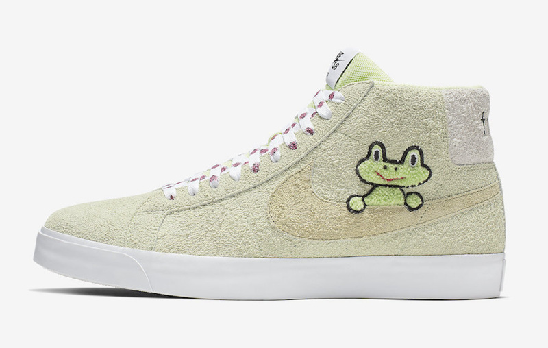 Frog Skateboards,Nike SB,Nike,  预告已出！市价窜升的「卖萌青蛙」Blazer 联名你也有机会入手