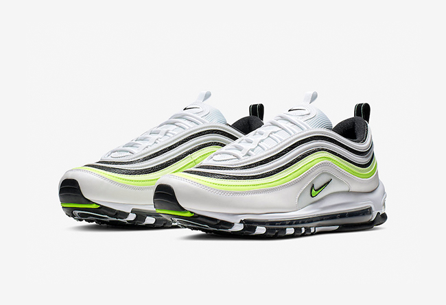 Nike,Air Max 97,发售  夺目的荧光绿点缀！Nike Air Max 97 全新配色即将发售