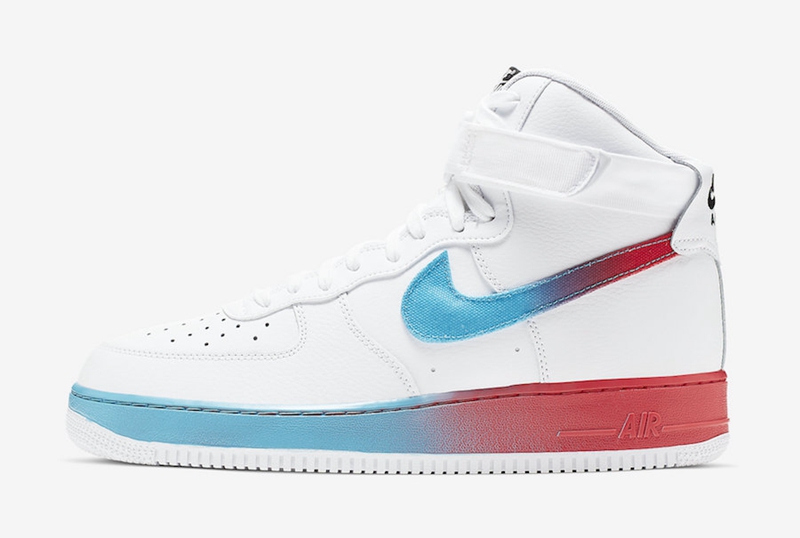 Nike,Air Force 1 High,CJ0525-1  与众不同的撞色设计！Air Force 1 High 全新配色登场