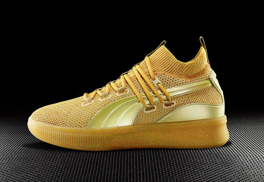 PUMA,Clyde Court,发售  金闪闪的奢华配色！全新 PUMA Clyde Court 下周发售