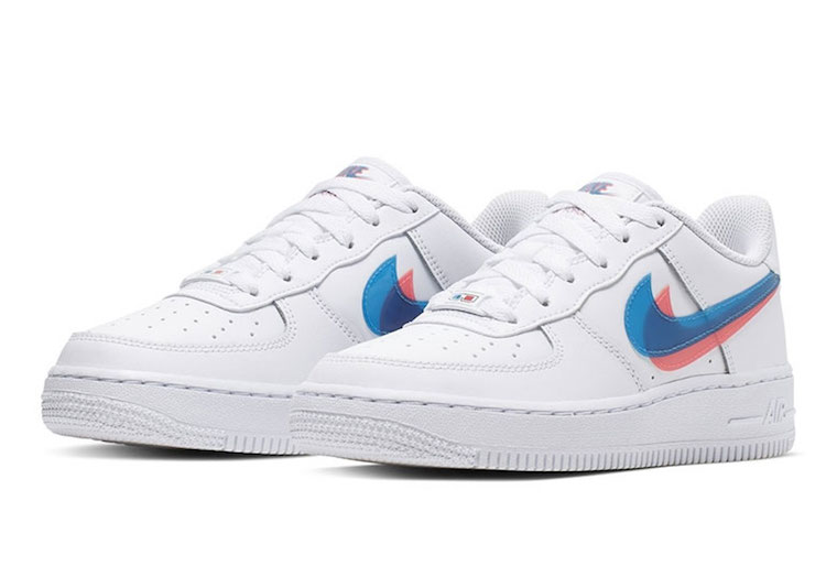 Nike,Air Force 1,AF1  独特 3D 效果！全新配色 Air Force 1 今夏发售！