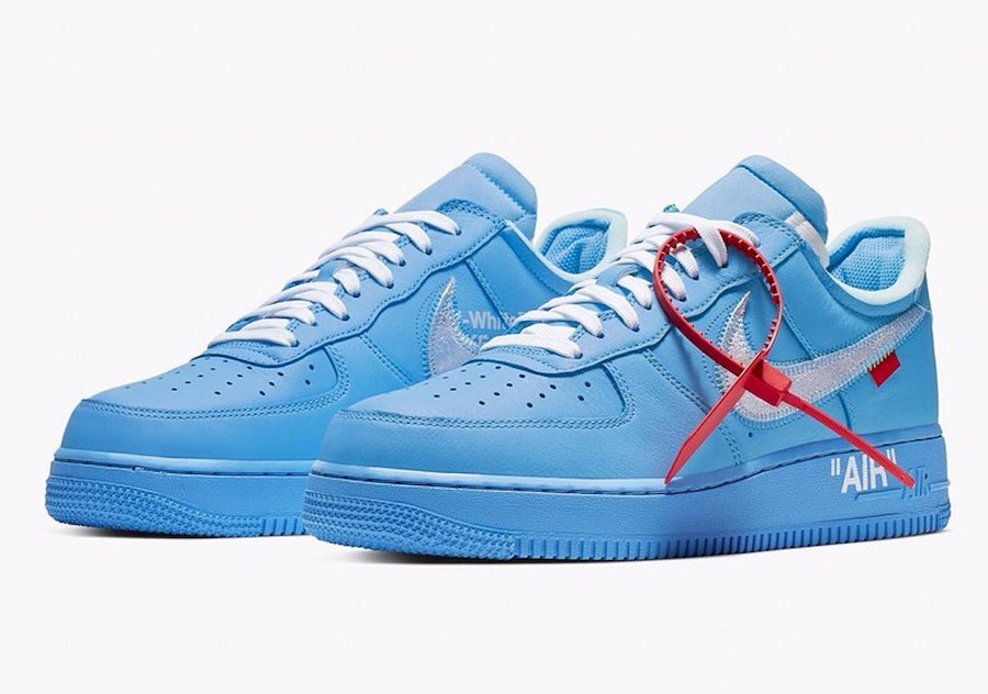 Air Force 1,OFF-WHITE,发售  「The Ten」仍在继续！蓝色 OW x Air Force 1 确定发售！