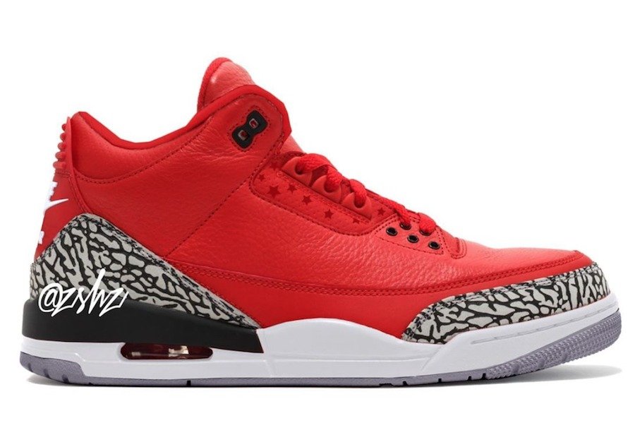 Air Jordan 3,AJ3,Chicago All-S  2020 全明星专属配色！芝加哥 Air Jordan 3 发售日期曝光！