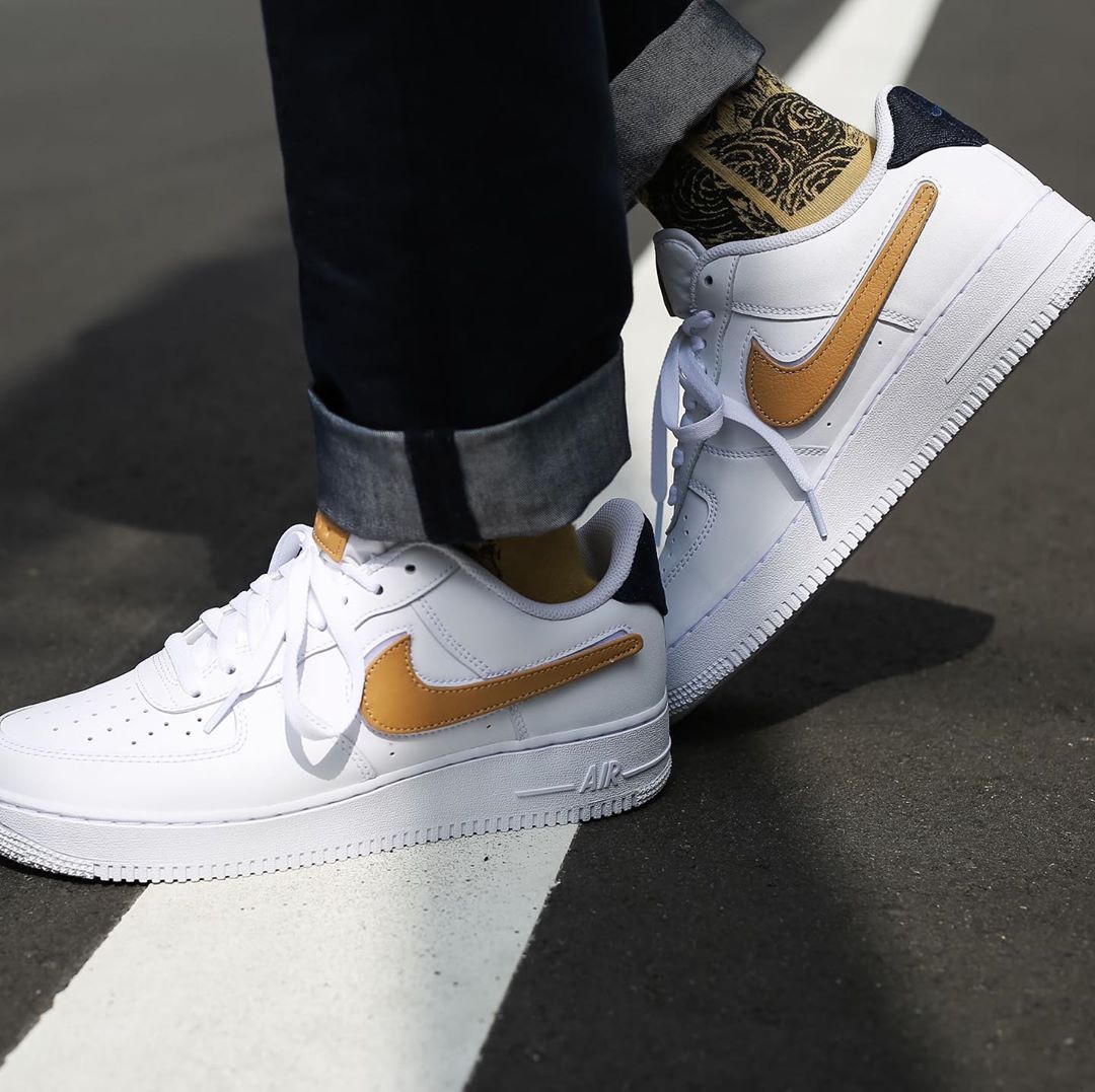 Nike,Air force 1,发售,CT2253  卡其色 + 牛仔布！这双换勾 Air Force 1 新品打几分？