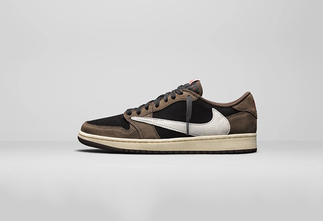 Nike,Travis Scott,Air Jordan 1  Travis Scott 本人官宣：低帮反勾 Air Jordan 1 Low 将不会再发售！