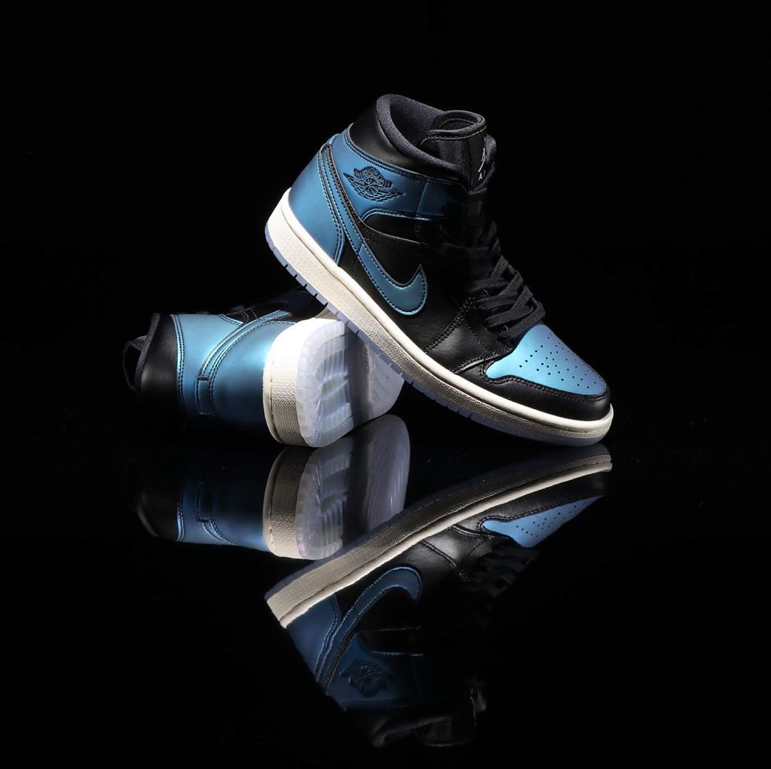 这双变色龙 air jordan 1 mid 你打几分?