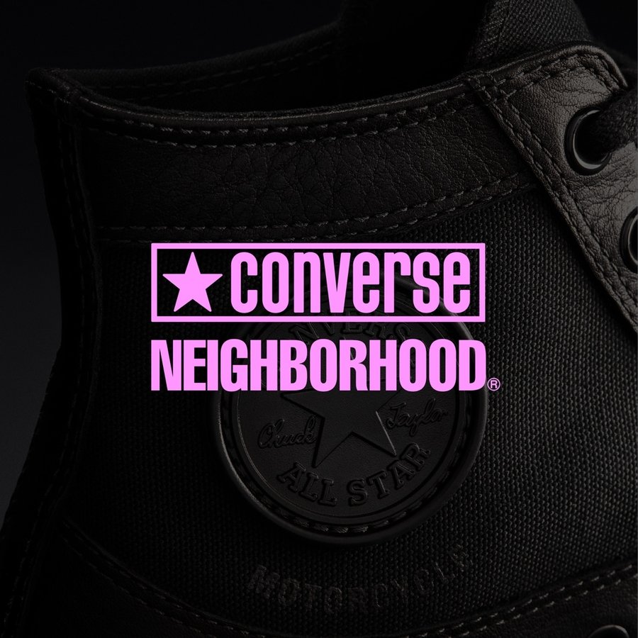 Neighborhood,Converse,Chuck 70  NBHD x Converse 重磅联名来袭！两双超帅鞋款明日抢先发售！
