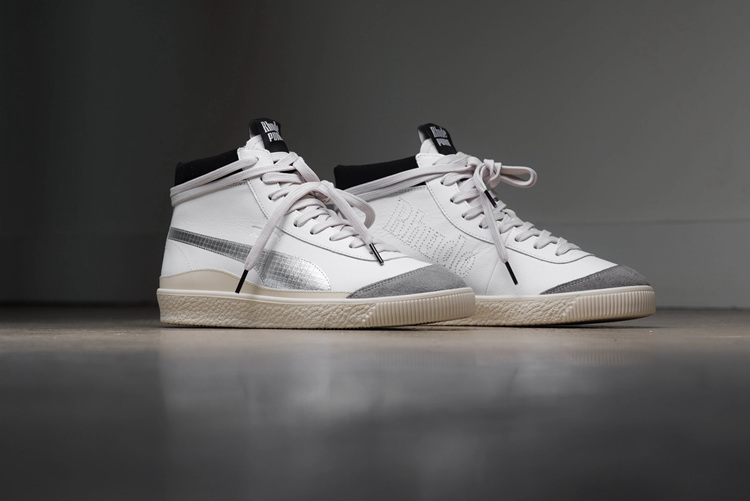 PUMA,RHUDE,Basket '68 OG Mid,3  金属质感 Logo！RHUDE x PUMA 全新联名现已发售！