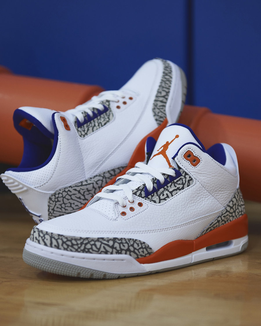 air jordan retro 3 knicks