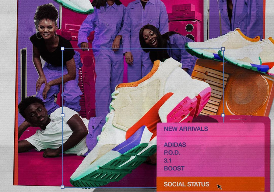 Social Status,adidas,POD-S3.1,  丰富色彩 + 全新鞋面！Social Status x POD-S3.1 本月发售