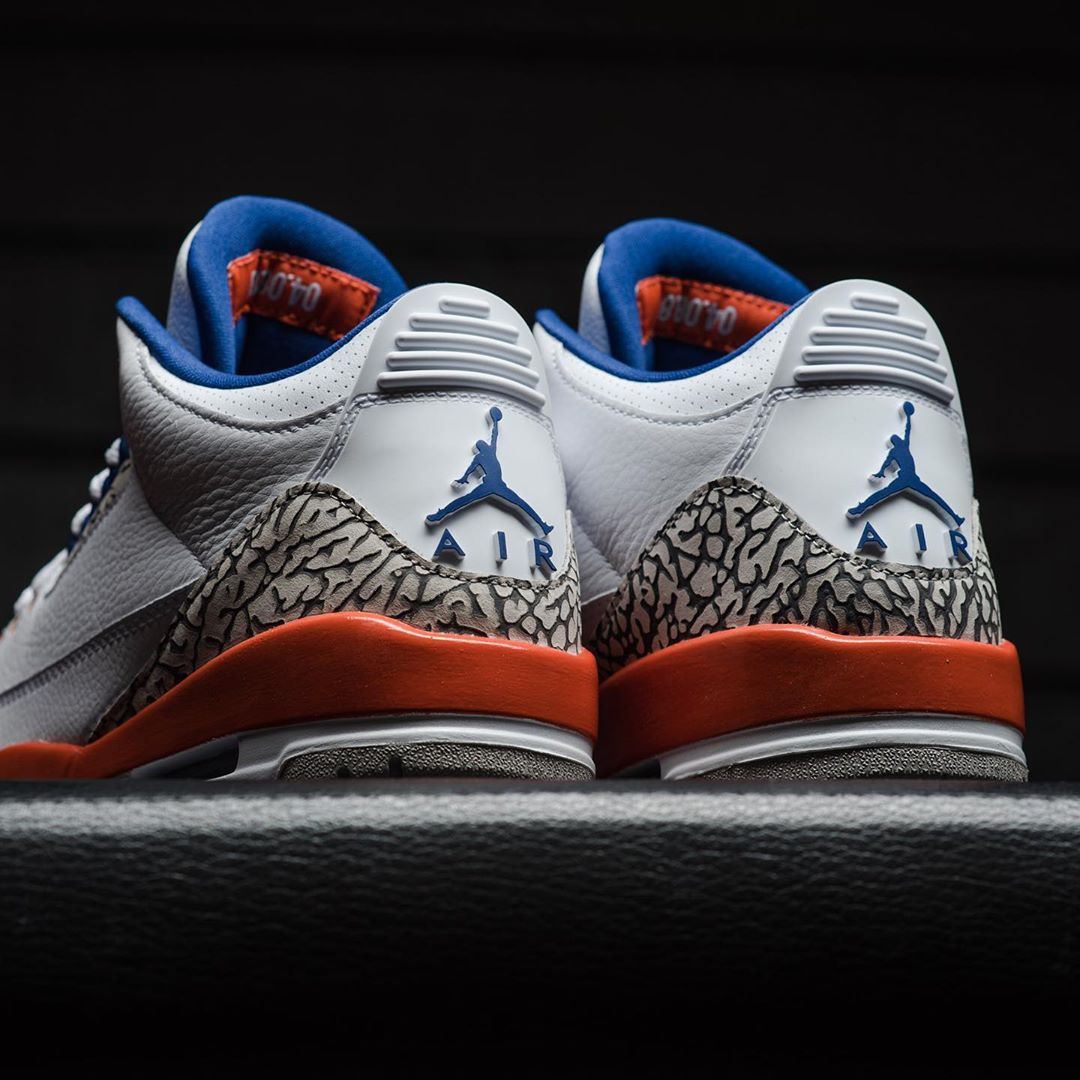 尼克斯 air jordan 3 美图来了,看完更想买!