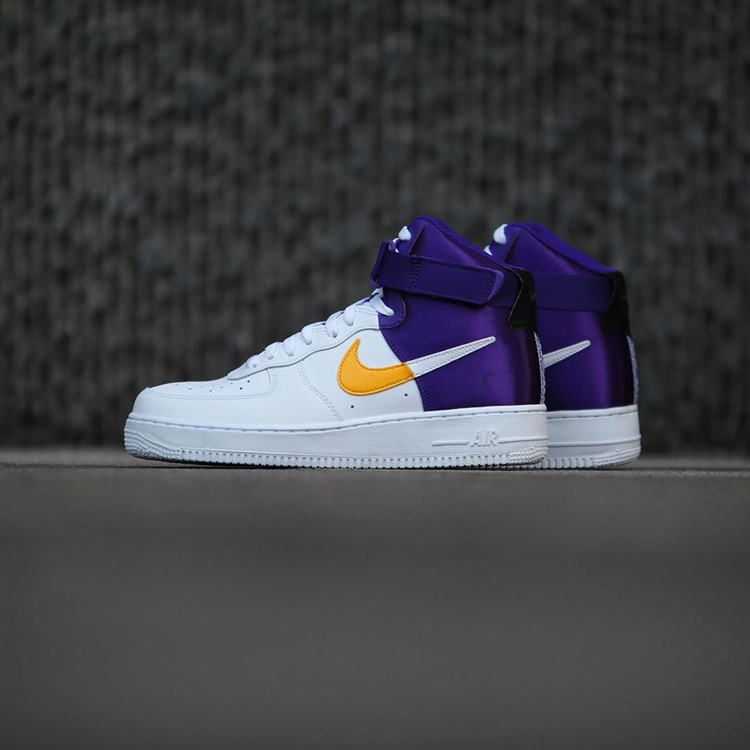 Nike,Air Force 1  奢华丝绸质感！4 双 NBA 主题 AF1 你选哪款？