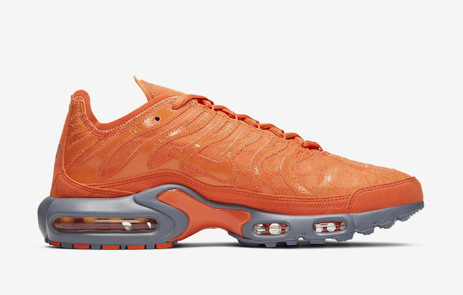 Nike,Air Max Plus,发售  亮橙色调 + 特制鞋面！全新 Nike Air Max Plus 即将发售！