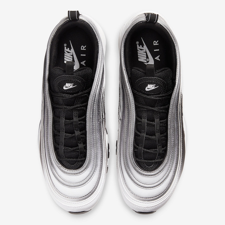 Nike,Air Max 97,921826-016,发售  黑白渐变鞋面！全新 Air Max 97 现已发售