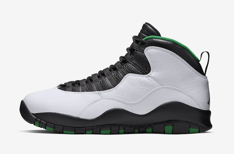 Air Jordan 10,AJ10,Seattle,310  官图释出！经典 Air Jordan 10 “Seattle” 本月发售！